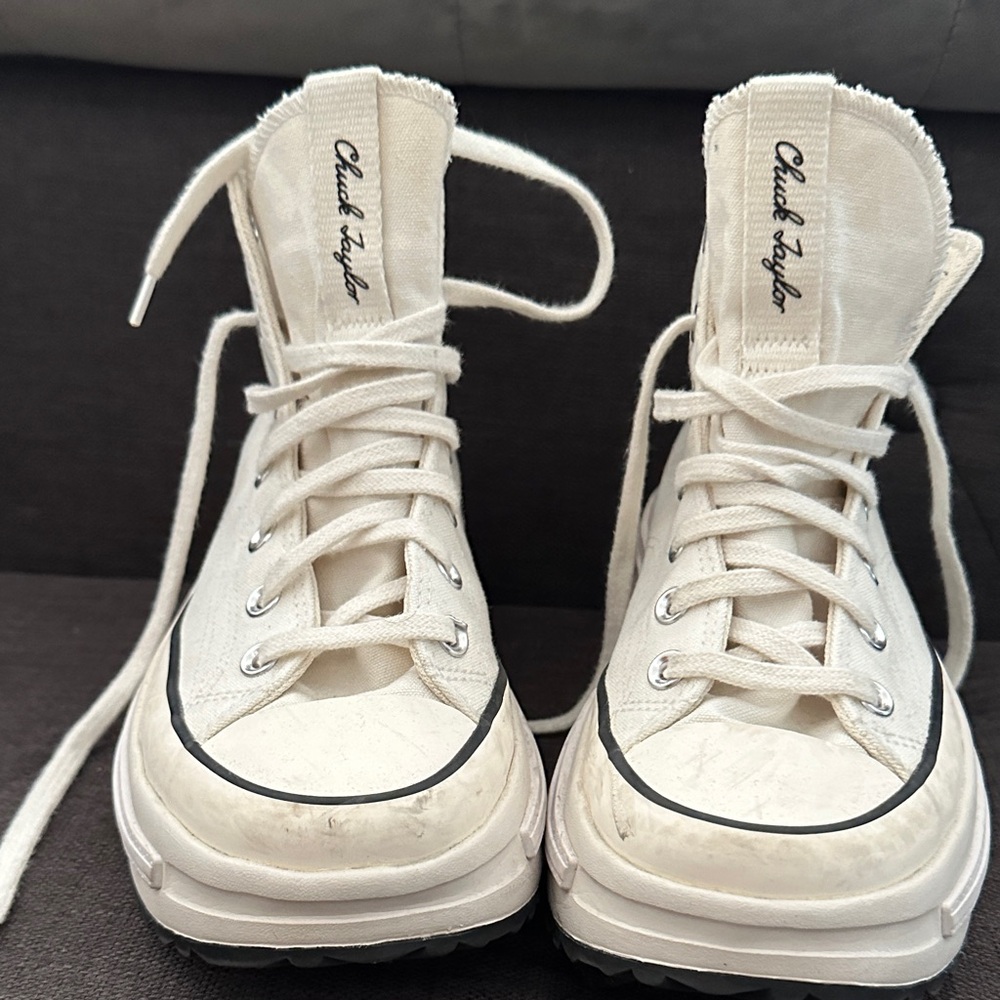 Converse Chuck Taylor Cream High-Top Sneakers